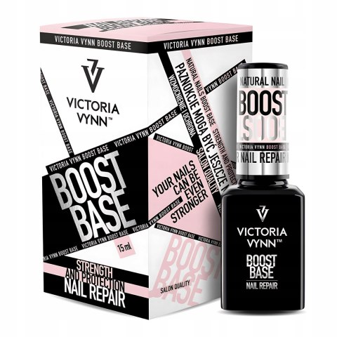 Victoria Vynn BOOST BASE Nail Repair 2in1 Baza hybrydowa i odżywka 15ml Victoria Vynn BOOST BASE Nail Repair 2in1 Baza hybrydowa i odżywka 15ml