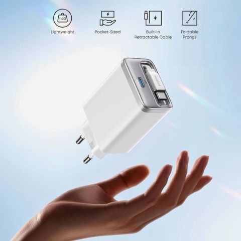 Anker Ładowarka Nano 35W 2x USB-C z Kablem 70cm do iPhone Pixel