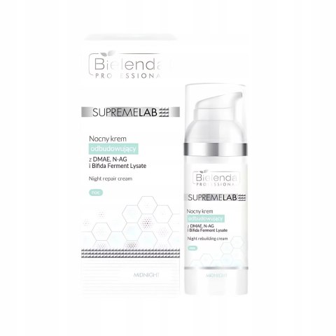 BIELENDA Supremelab Midnight Nocny krem odbudowujący BIELENDA Supremelab Midnight Nocny krem odbudowujący