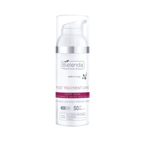 Bielenda Professional Krem łagodząco-tonujący Cover Cream spf 50, 50 ml Bielenda Professional Krem łagodząco-tonujący Cover Cream spf 50, 50 ml