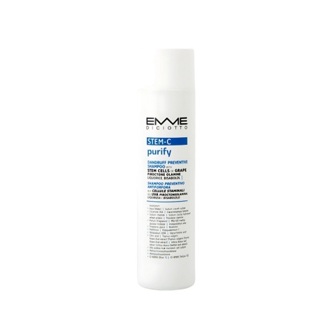 Emme Diciotto STEM-C purify Szampon przeciwłupieżowy do włosów 250ml Emme Diciotto STEM-C purify Szampon przeciwłupieżowy do włosów 250ml