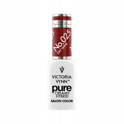 Lakier hybrydowy Victoria Vynn Pure Creamy Hybrid Dry Wine 025 8 ml