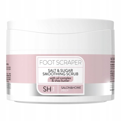 PHARM FOOT Foot Scraper wygładzający peeling solno-cukrowy 200g PHARM FOOT Foot Scraper wygładzający peeling solno-cukrowy 200g