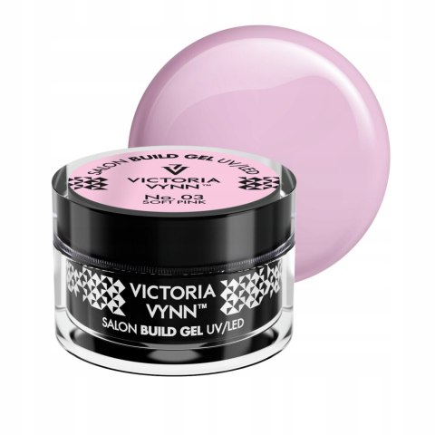 Victoria Vynn Żel budujący UV/LED 03 Soft Pink 50ml Victoria Vynn Żel budujący UV/LED 03 Soft Pink 50ml