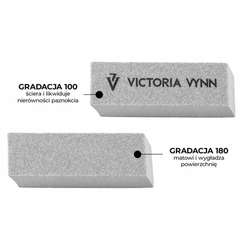 Victoria Vynn bloczek do matowienia 50szt 100/180 Victoria Vynn bloczek do matowienia 50szt 100/180