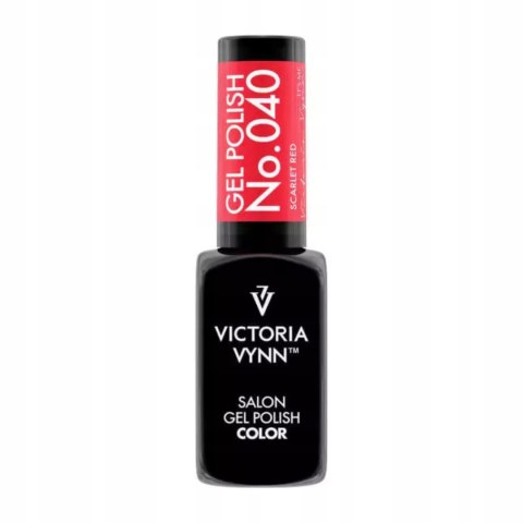 Victoria Vynn lakier hybrydowy Gel Polish 040 SCARLET RED 8 ml