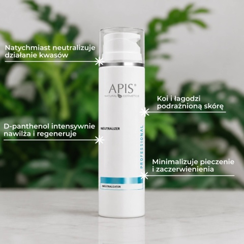 Apis Neutralizator do kwasów - nawilżający i kojący z d-panthenolem 200 ml - właściwości