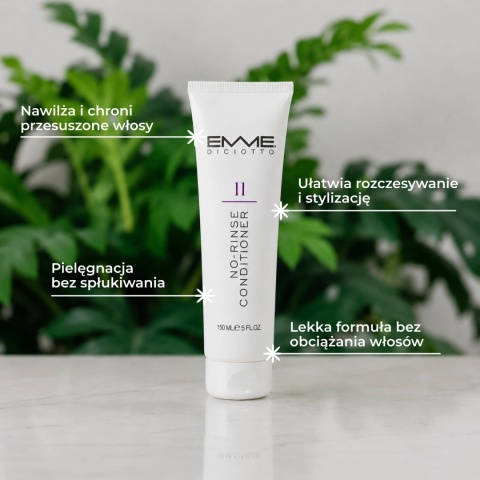 11 NO - RINSE CONDITIONER 150 ML - właściwości