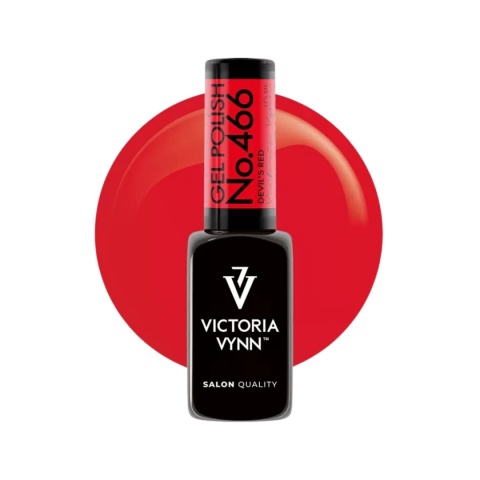 Victoria Vynn GEL POLISH 466 Lakier hybrydowy Devil’s Red 8 ml